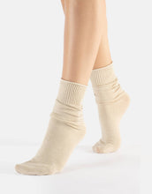 Load image into Gallery viewer, Linen Socks without Elastic Band, Women Socks, Natural Fibre: CITRONELLE / OS