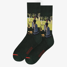 Load image into Gallery viewer, G. Seurat - A Sunday Afternoon On The Island Of La Grande Ja: Green / EU 40-46 | UK 6½-11 | US 9-13½