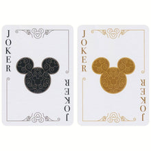 Load image into Gallery viewer, Bicycle Disney Mickey Mouse Black And Gold Playing Cards
