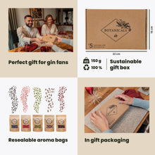 Load image into Gallery viewer, Gin spices | 5 natural gin botanicals in a gift set