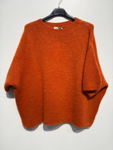 Load image into Gallery viewer, 6004 kid mohair and wool sweater: Red