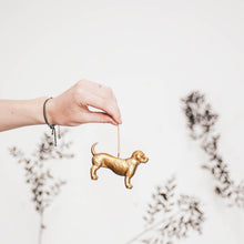 Load image into Gallery viewer, HV Dachshund Hanger - Gold
