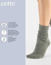 Load image into Gallery viewer, Linen Socks without Elastic Band, Women Socks, Natural Fibre: EXCALIBUR / OS