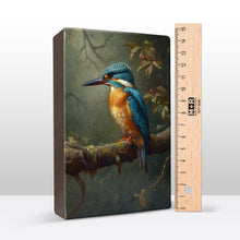Load image into Gallery viewer, Kingfisher Hunting - Mini Laqueprint - 9.6 x 14.6 cm - LPS372