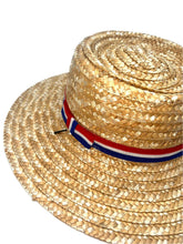 Load image into Gallery viewer, LJM-3 Men's hat "raffia style" with the colors of France