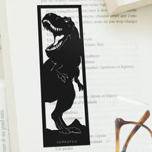 Load image into Gallery viewer, Bookmark, laser Die-cut - T Rex