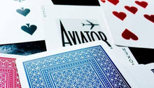 Load image into Gallery viewer, Aviator Standard Poker Cards (Blue)