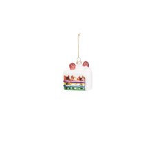 Load image into Gallery viewer, HV Piece of Pie Xmas Hanger-Glass- 7,5x6,5x7,5cm