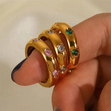 Load image into Gallery viewer, Runaway RING: Green / Size 18