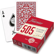 Load image into Gallery viewer, Fournier 505 Poker Cards (Red)