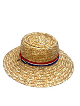 Load image into Gallery viewer, LJM-3 Men's hat "raffia style" with the colors of France