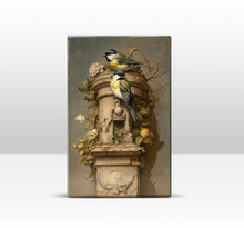 Load image into Gallery viewer, Laqueprint - two great girls on ornament - Hand lacquered - 19.5 x 30 cm - LP374