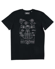 Load image into Gallery viewer, Grendizer Blueprint Tee - Goldorak Graphic Tee: Red / Organic, Plastic-free, Vegan / L
