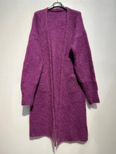 Load image into Gallery viewer, Kid mohair cardigan 3271: Orange