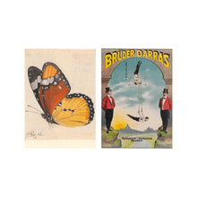 Load image into Gallery viewer, Postcard collage Allard Pierson collection - Vlinderman