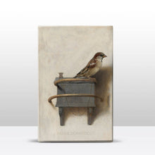 Load image into Gallery viewer, House Sparrow - Mini Laque Print - 9.6 x 14.6 cm - LPS431