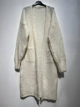 Load image into Gallery viewer, Kid mohair cardigan 3271: Orange