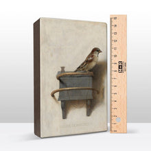 Load image into Gallery viewer, House Sparrow - Mini Laque Print - 9.6 x 14.6 cm - LPS431