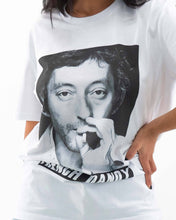 Load image into Gallery viewer, Gainsbourg T-shirt - French song t-shirt: White / XL