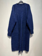 Load image into Gallery viewer, Kid mohair cardigan 3271: Orange