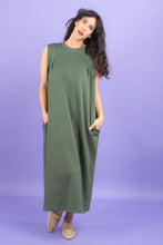 Load image into Gallery viewer, LALLA Dress: One size / Beige / Viscose 39% polyester 55% elastane 6%