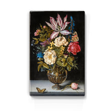 Load image into Gallery viewer, Laqueprint - Still life with flowers - Ambrosius Bosschaert the Elder - 19.5 x 30 cm - LP064