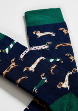 Load image into Gallery viewer, Bepets Blue - 100% Organic Cotton Socks: Navy blue / Intl / 36/40