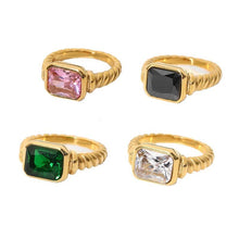 Load image into Gallery viewer, Vintage Vibes RING: Green / 18