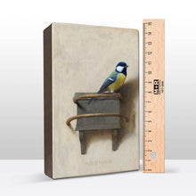 Load image into Gallery viewer, Great Tit - Mini Laqueprint - 9.6 x 14.6 cm - LPS430