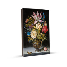 Load image into Gallery viewer, Laqueprint - Still life with flowers - Ambrosius Bosschaert the Elder - 19.5 x 30 cm - LP064