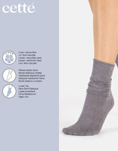 Load image into Gallery viewer, Linen Socks without Elastic Band, Women Socks, Natural Fibre: CITRONELLE / OS