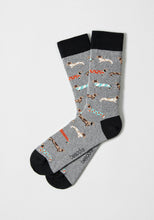 Load image into Gallery viewer, BePets Grey - 100% Organic Cotton Socks: Flock / Intl / 41/46