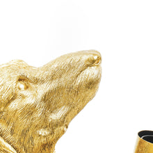 Load image into Gallery viewer, HV Dachshund Table lamp Gold - 10x15x38 cm