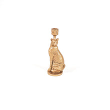 Load image into Gallery viewer, HV Leopard Candleholder - Gold- 10x10x26 cm