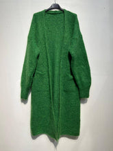 Load image into Gallery viewer, Kid mohair cardigan 3271: Orange