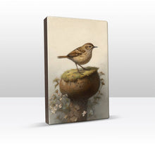 Load image into Gallery viewer, Laqueprint - Wren - Hand lacquered - 19.5 x 30 cm - LP378