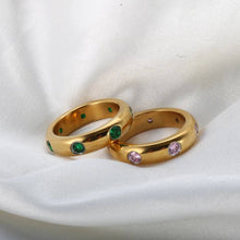 Load image into Gallery viewer, Runaway RING: Green / Size 18