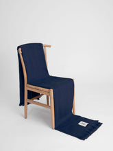 Load image into Gallery viewer, Plaid/Throw Royal Blue - Alpaca Wool