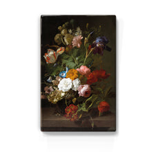Load image into Gallery viewer, Laqueprint - Vase of flowers - Rachel Ruysch - 19.5 x 30 cm - LP078
