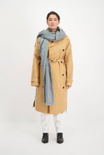 Load image into Gallery viewer, Scarf/Shawl Ice Blue - Alpaca Wool