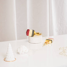 Load image into Gallery viewer, HV Paintbrush Xmas Ornament- Glass- 5x2,5x12,5cm