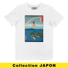 Load image into Gallery viewer, Floating Nimbus T-shirt - Dragon Ball Japan animated T-shirt: Black / M