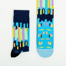 Load image into Gallery viewer, Montmartre at Night Socks Gift: M: 36-40 UK (4-7) US (4½-7½)
