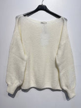 Load image into Gallery viewer, Kid mohair and wool sweater 5102: Red