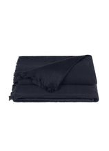 Load image into Gallery viewer, Plaid/Throw Royal Blue - Alpaca Wool
