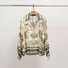 Load image into Gallery viewer, Jungle print tunic KD7365VS-2: Noir