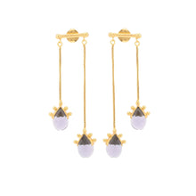Load image into Gallery viewer, EARRINGS EARRINGS TEARS IOLITA: Labradorite