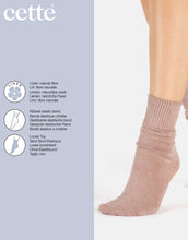 Load image into Gallery viewer, Linen Socks without Elastic Band, Women Socks, Natural Fibre: CITRONELLE / OS