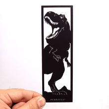 Load image into Gallery viewer, Bookmark, laser Die-cut - T Rex
