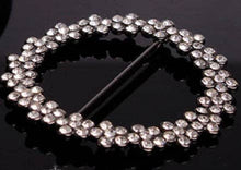 Load image into Gallery viewer, Galaxy scarf ring: Silver / 100% brass / 5.2 x 3.5 cm